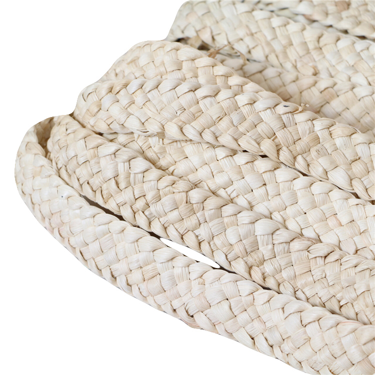 天然植物手工玉米皮辫 绿色环保的编织工艺